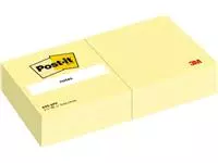 Een Memoblok 3M Post-it 630 76x76 mm lijn geel koop je bij Van Hoye Kantoor BV