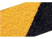 Een Antisliptape DURALINE GRIP+ 50mmx15m geel-zwart koop je bij MV Kantoortechniek B.V.