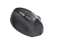 Een Souris Ergofy SRM VS4 gaucher sans fil argent noir koop je bij QuickOffice BV