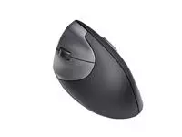 Een Souris Ergofy SRM VS4 gaucher sans fil argent noir koop je bij QuickOffice BV