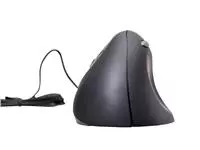 Een Souris Ergofy SRM VS4 gaucher filaire argent noir koop je bij QuickOffice BV