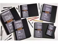 Een Tekenboek Canson Art Book One 21.6x14cm 100gr 80vel hardcover koop je bij EconOffice