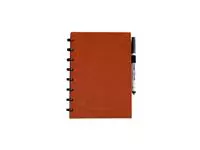 Een Notitieboek Correctbook A5 blanco 40blz linnen rusty red koop je bij EconOffice