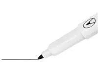 Een Viltstift Nobo whiteboard Glide fijn zwart 1mm 4stuks koop je bij KantoorProfi België BV