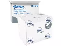 Een Toiletpapier Kleenex gevouwen tissues 2 laags 36x200stuks wit 8408 koop je bij MV Kantoortechniek B.V.