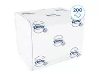 Toiletpapier Kleenex gevouwen tissues 2 laags 36x200stuks wit 8408