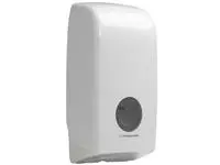 Een Toiletpapierdispenser Aquarius gevouwen tissue wit 6946 koop je bij Totaal Kantoor Goeree