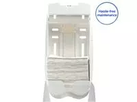 Een Toiletpapierdispenser Aquarius gevouwen tissue wit 6946 koop je bij Van Leeuwen Boeken- en kantoorartikelen