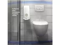 Een Toiletpapierdispenser Aquarius gevouwen tissue wit 6946 koop je bij Totaal Kantoor Goeree