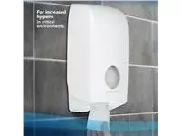 Toiletpapier Scott gevouwen tissue 2-laags 36x250stuks wit 8508