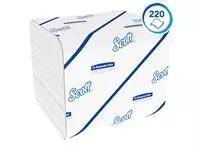 Een Toiletpapier Scott Control gevouwen 2-laags 36x220vel wit 8509 koop je bij Van Leeuwen Boeken- en kantoorartikelen