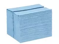Poetsdoek WypAll X80 PowerClean 28,2x42,70cm 160 vel draagdoos blauw 8294