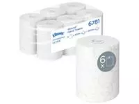 Een Handdoekrol Kleenex Ultra Slimroll 2-laags 100m wit 6781 koop je bij Van Hoye Kantoor BV