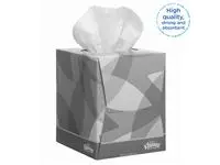 Facial tissues Kleenex 2-laags kubus 12x88stuks wit 8834