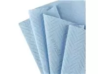 Een Poetsrol WypAll L10 1-laags 19,5x304m 800vel blauw 7255 koop je bij EconOffice