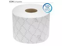 Een Toiletpapier Scott Essential 2-laags 600vel wit 8517 koop je bij Van Hoye Kantoor BV