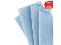 Een Poetsrol WypAll L10 1-laags 18,3cm163m 430vel blauw 6223 koop je bij EconOffice