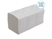 Handdoek Kleenex Ultra i-vouw 3-laags 21,5x31,8cm wit 15x96stuks 6710