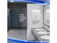 Een Handdoekdispenser Aquarius voor i-vouw wit 6945 koop je bij Van Leeuwen Boeken- en kantoorartikelen