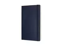 Een Notitieboek Moleskine large 130x210mm lijn soft cover sapphire blue koop je bij EconOffice