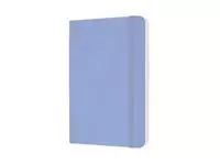 Een Notitieboek Moleskine pocket 90x140mm lijn soft cover hydrangea blue koop je bij KantoorProfi België BV