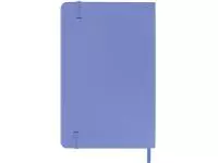 Notitieboek Moleskine pocket 90x140mm lijn soft cover hydrangea blue