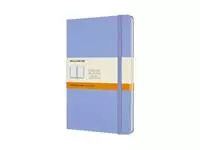 Een Notitieboek Moleskine large 130x210mm lijn hard cover hydrangea blue koop je bij EconOffice