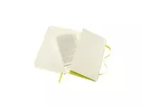 Een Notitieboek Moleskine pocket 90x140mm lijn soft cover lemon green koop je bij KantoorProfi België BV