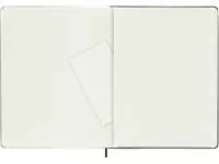 Notitieboek Moleskine XL 190x250mm ruit 5x5 hard cover zwart