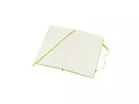 Een Notitieboek Moleskine large 130x210mm lijn hard cover lemon green koop je bij EconOffice