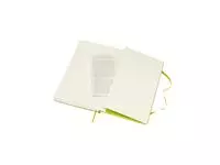 Een Notitieboek Moleskine large 130x210mm lijn hard cover lemon green koop je bij Van Leeuwen Boeken- en kantoorartikelen