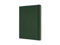 Een Notitieboek Moleskine XL 190x250mm blanco hard cover myrtle green koop je bij KantoorProfi België BV