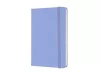 Een Notitieboek Moleskine pocket 90x140mm lijn hard cover hydrangea blue koop je bij KantoorProfi België BV