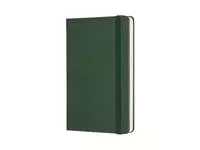 Een Notitieboek Moleskine pocket 90x140mm ruit 5x5mm hard cover myrtle green koop je bij KantoorProfi België BV