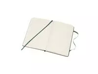 Een Notitieboek Moleskine pocket 90x140mm blanco hard cover myrtle green koop je bij EconOffice
