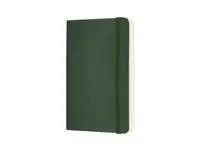 Een Notitieboek Moleskine pocket 90x140mm blanco soft cover myrtle green koop je bij EconOffice