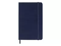 Notitieboek Moleskine pocket 90x140mm lijn hard cover sapphire blue