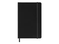 Een Notitieboek Moleskine pocket 90x140mm dots hard cover zwart koop je bij Van Leeuwen Boeken- en kantoorartikelen