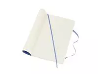 Een Notitieboek Moleskine large 130x210mm blanco soft cover hydrangea blue koop je bij Van Leeuwen Boeken- en kantoorartikelen