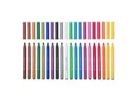 Een Viltstift Bruynzeel Super Point set á 20 kleuren koop je bij EconOffice