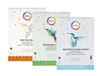 Een Bloc aquarelle Qrea A3 20 feuilles 200g spirale koop je bij QuickOffice BV