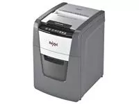 Een Papiervernietiger Rexel Optimum Auto+ 90X snippers 4x28mm koop je bij QuickOffice BV