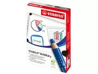 Whiteboardpotlood STABILO MARKdry 648/41 blauw