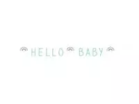 Een Letterslinger Haza Hello Baby mintgroen 2.50m koop je bij L&N Partners voor Partners B.V.