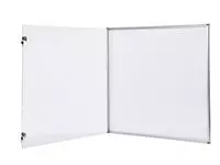 Een Binnenvitrine wand MAULextraslim whiteboard 12xA4 met slot koop je bij EconOffice