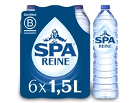 Een Water Spa Reine blauw petfles 1.5 liter koop je bij QuickOffice BV