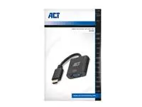 Een Adapter ACT HDMI naar VGA met audio koop je bij KantoorProfi België BV