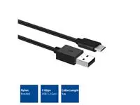 Een Kabel ACT USB 3.2 naar USB-C laad -en data 1 meter koop je bij L&N Partners voor Partners B.V.