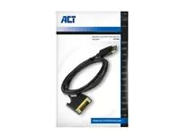 Een Kabel ACT DisplayPort naar DVI 1.8 meter zwart koop je bij L&N Partners voor Partners B.V.