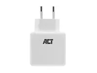 Een Oplader ACT USB 2 poorts Quickcharge 30W wit koop je bij L&N Partners voor Partners B.V.